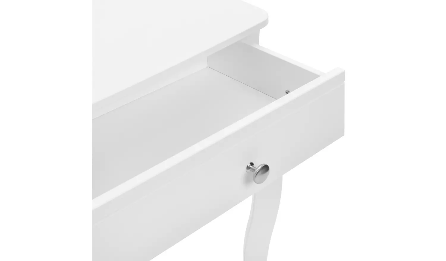 Argos Home Amelie 1 Drawer Dressing Table And Stool -White