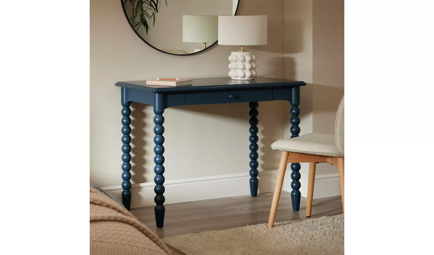 Habitat Blaire Dressing Table - Navy