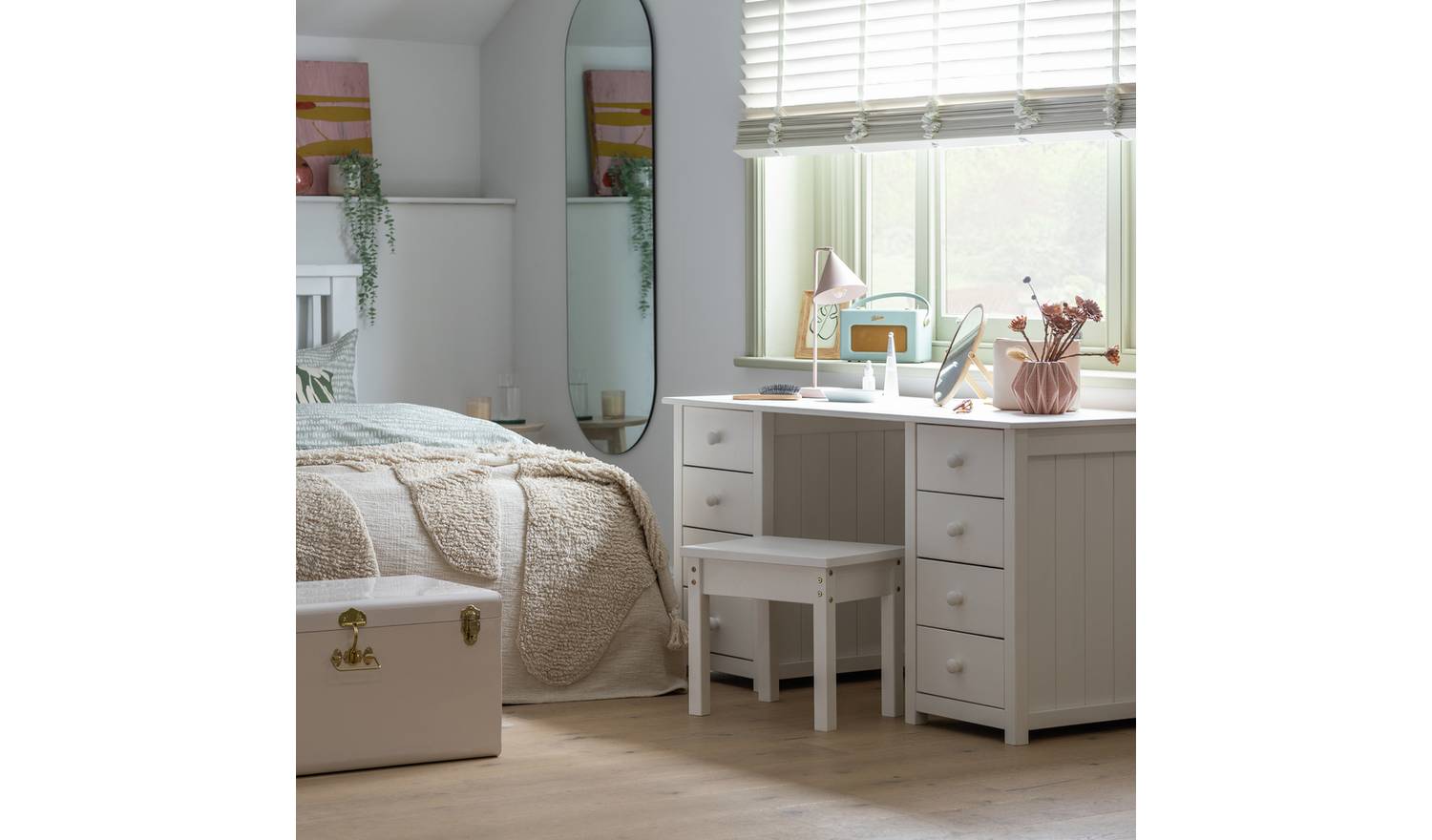 Argos Home New Scandinavia Dressing Table - White