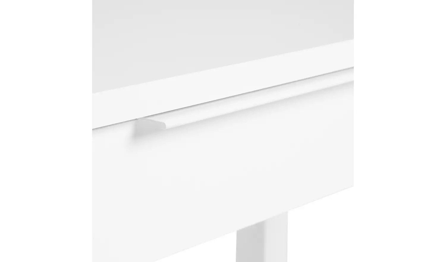 Argos Home Hallingford 1 Drawer Dressing Table - White Gloss