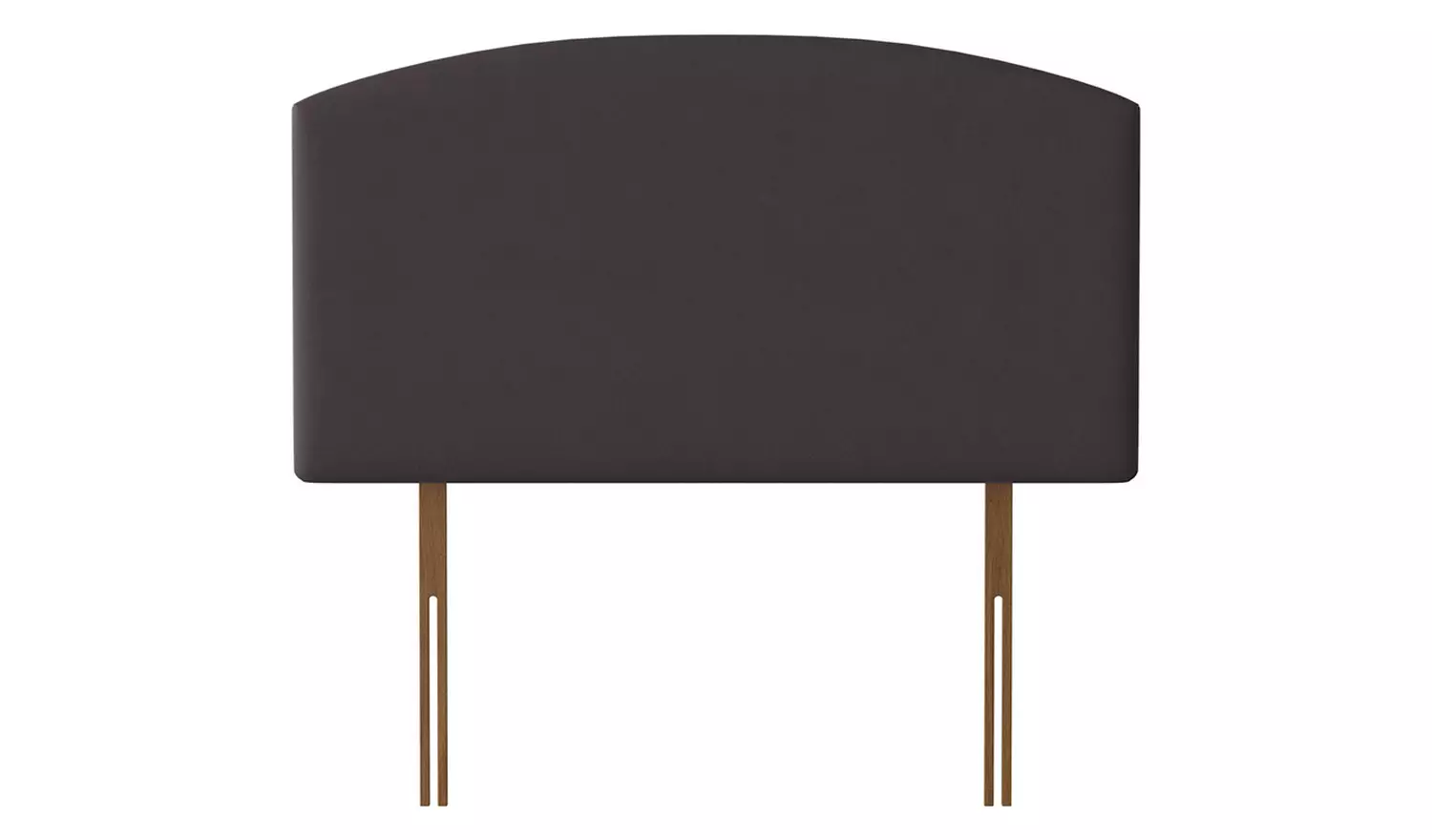 Silentnight Selene 135 Woven Double Bed Headboard - Charcoal