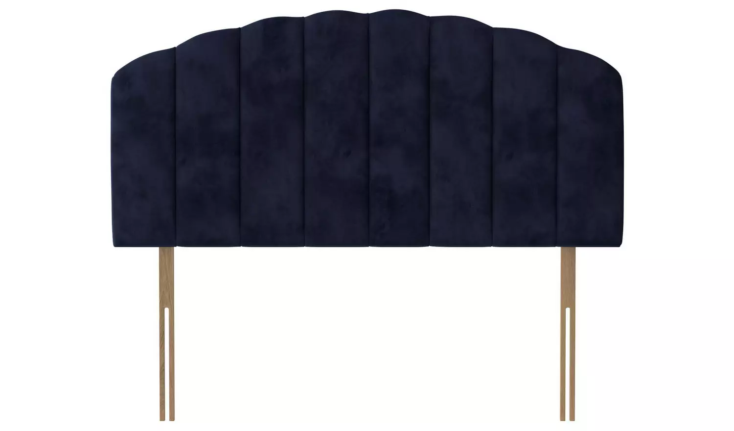 Silentnight Merlin Velvet Kingsize Headboard - Blue