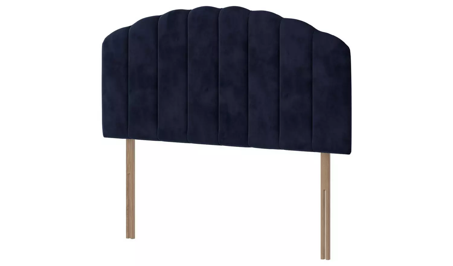 Silentnight Merlin Velvet Kingsize Headboard - Blue