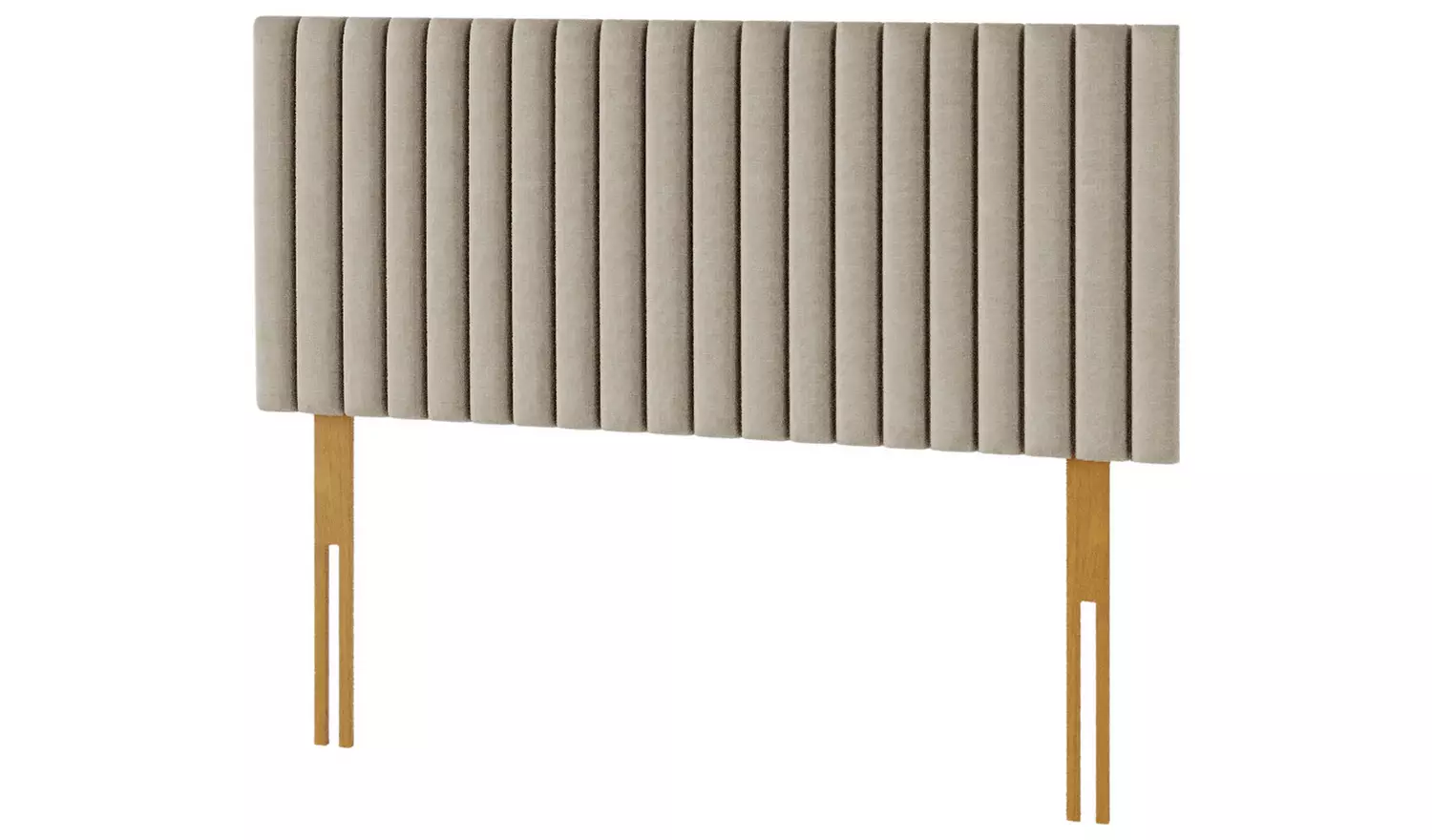 Aspire Grant Linen Superking Headboard - Natural