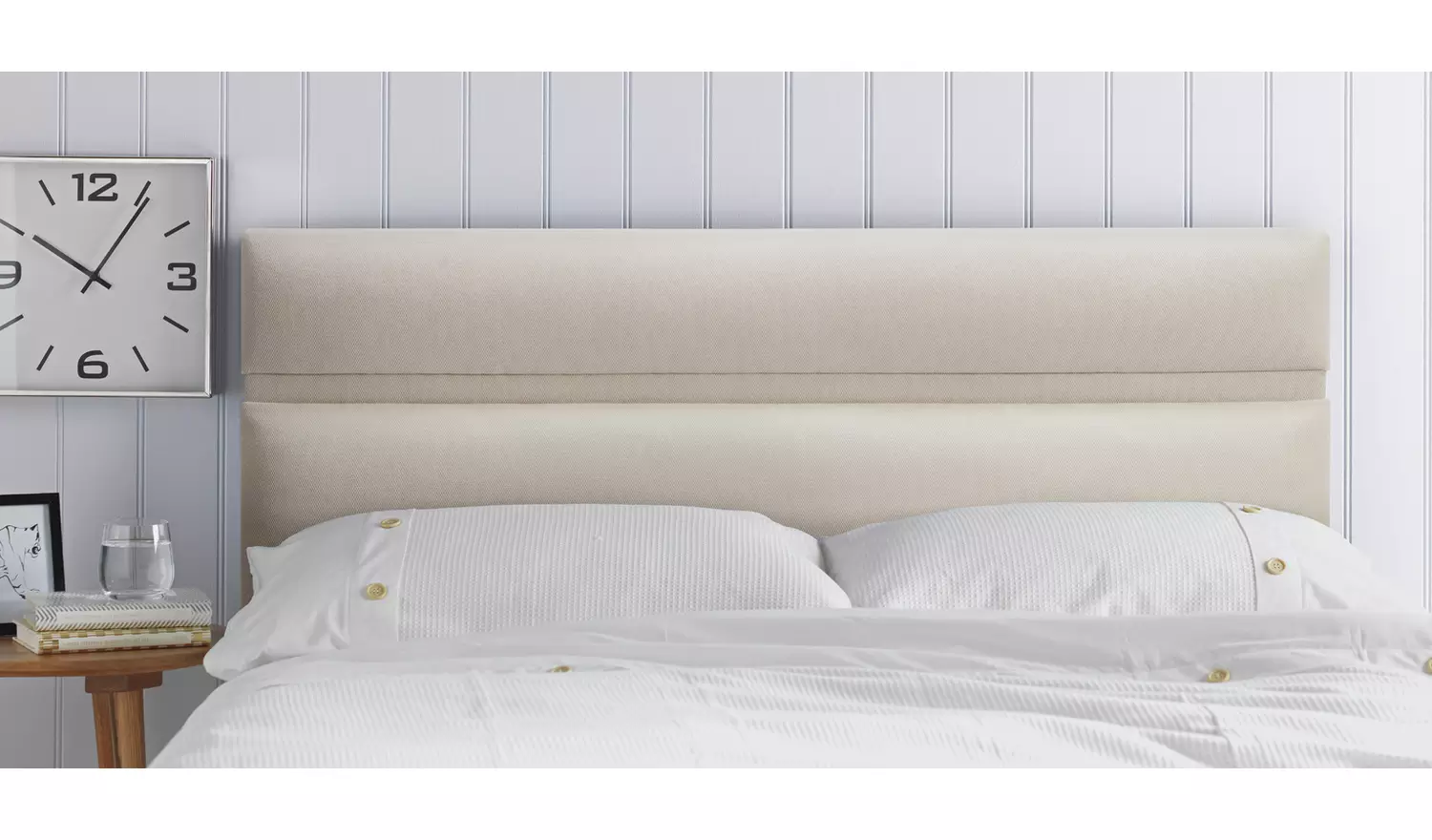 Silentnight Llubi Superking Headboard - Natural