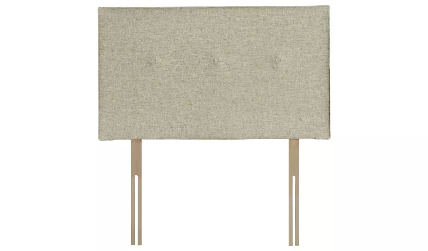 Argos Home Dalham Fabric Single Headboard - Natural