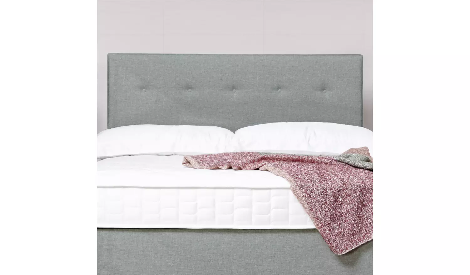 Argos Home Dalham Fabric Kingsize Headboard - Grey