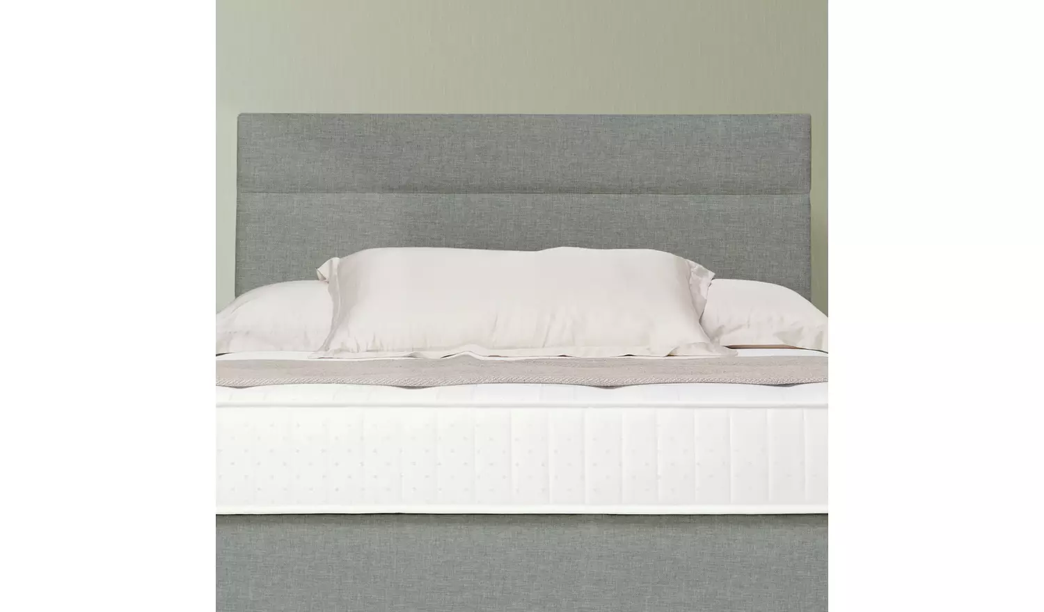 Argos Home Winslow Fabric Double Headboard - Grey