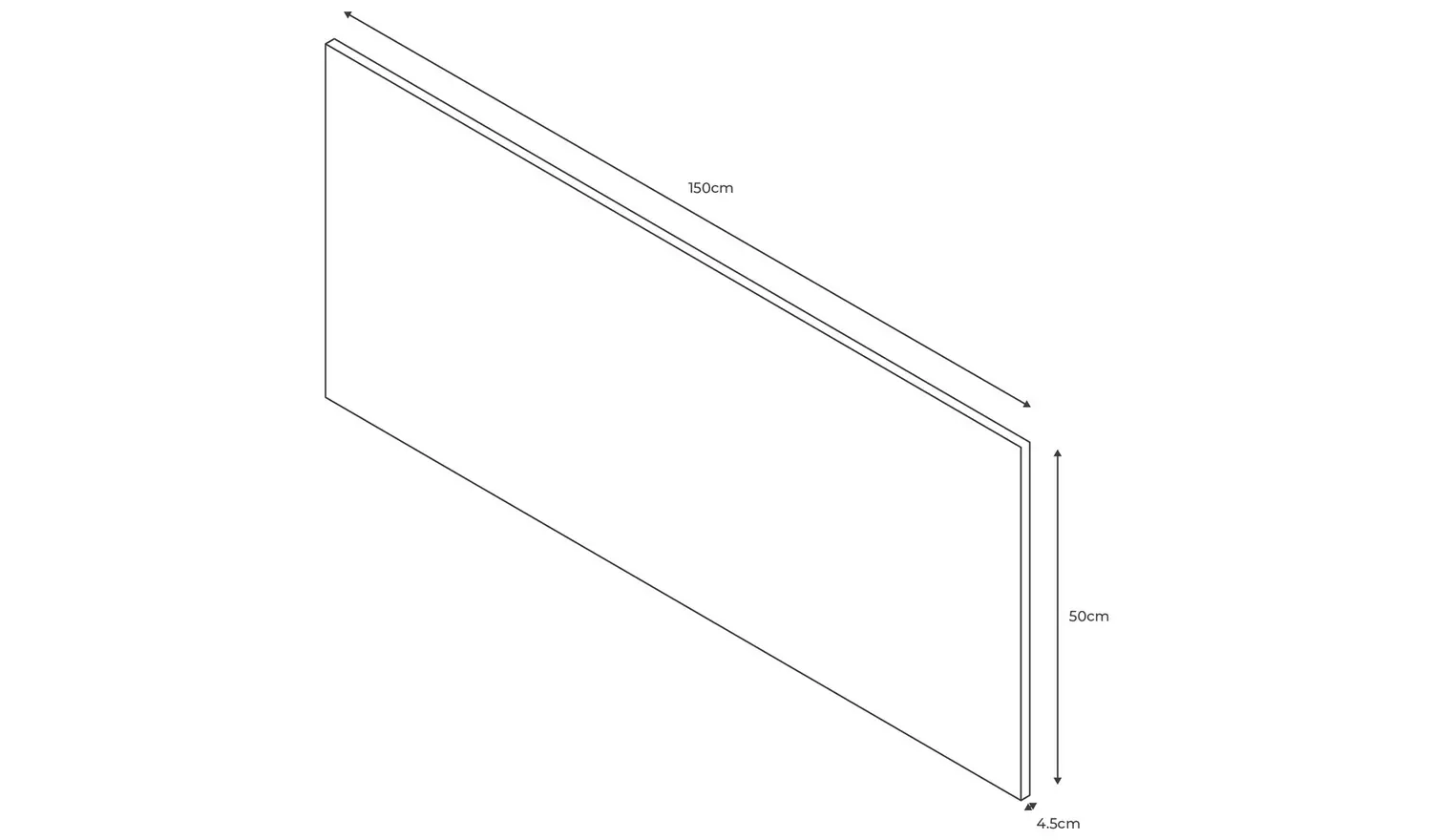 Argos Home Elmdon Fabric Kingsize Headboard - Natural