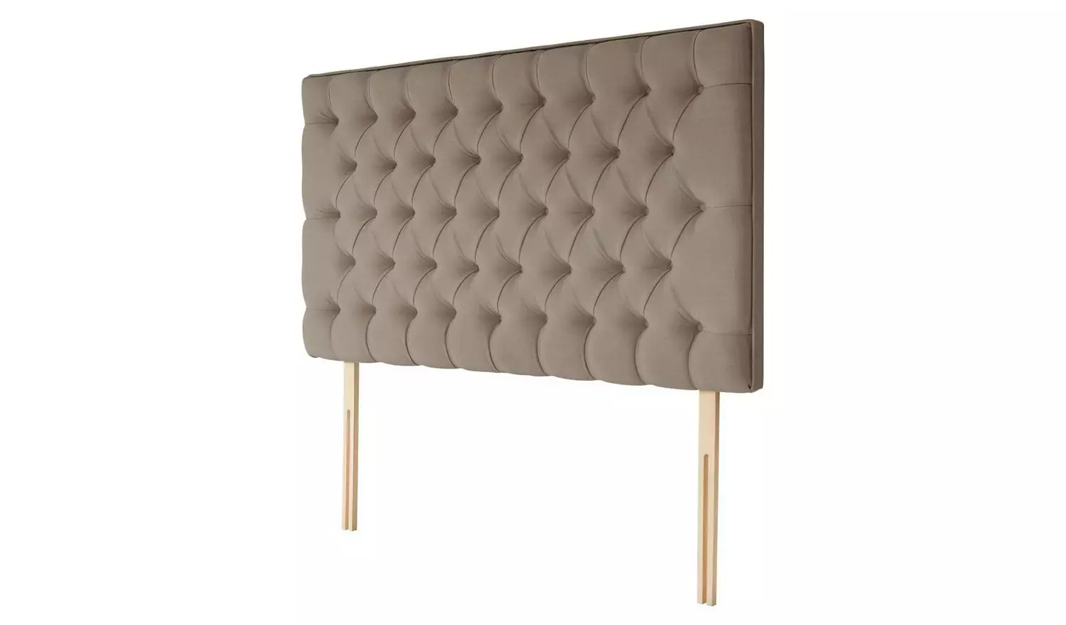 Silentnight Sassaria Double Headboard - Sandstone