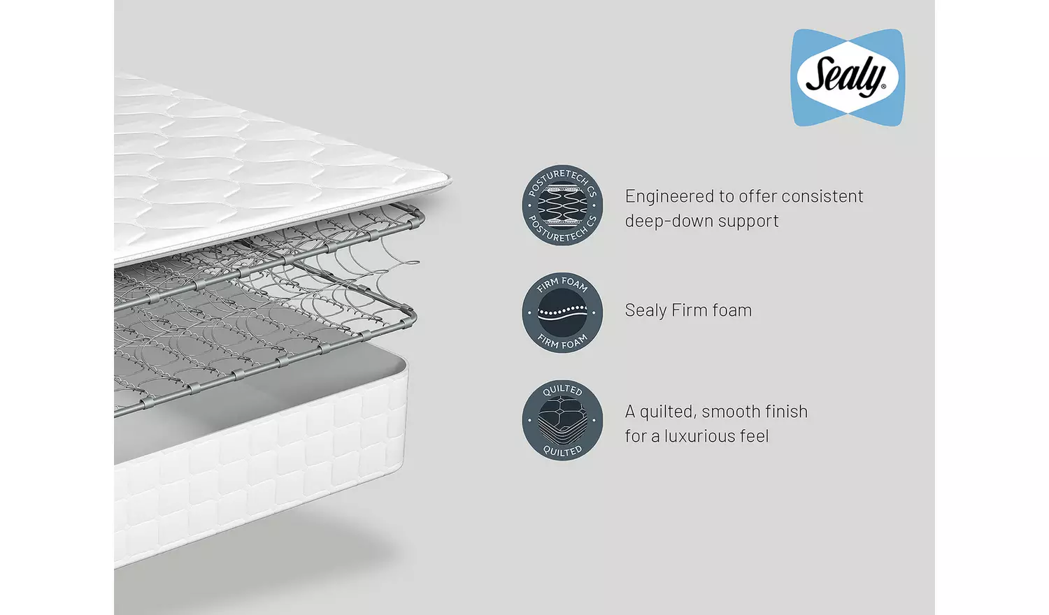 Sealy Eldon Ortho Firm Comfort Double Mattress