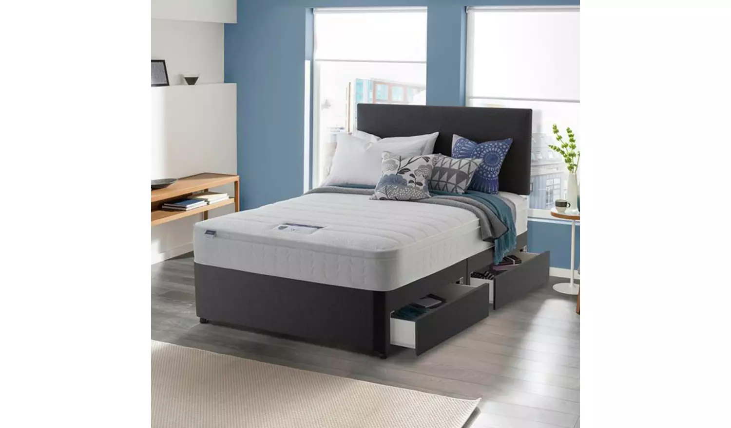 Silentnight Miracoil Travis Memory Foam Double Mattress