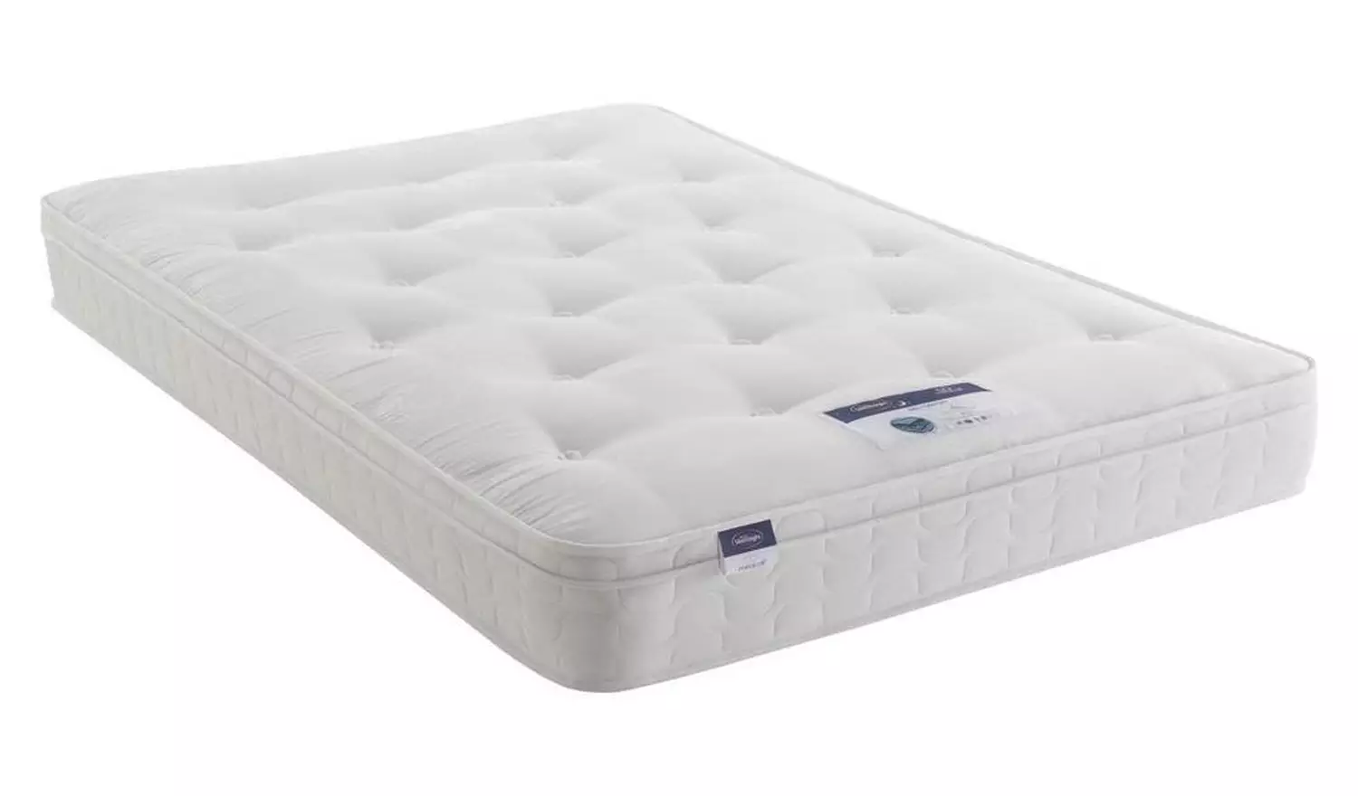 Silentnight Miracoil Travis Tufted Ortho Double Mattress
