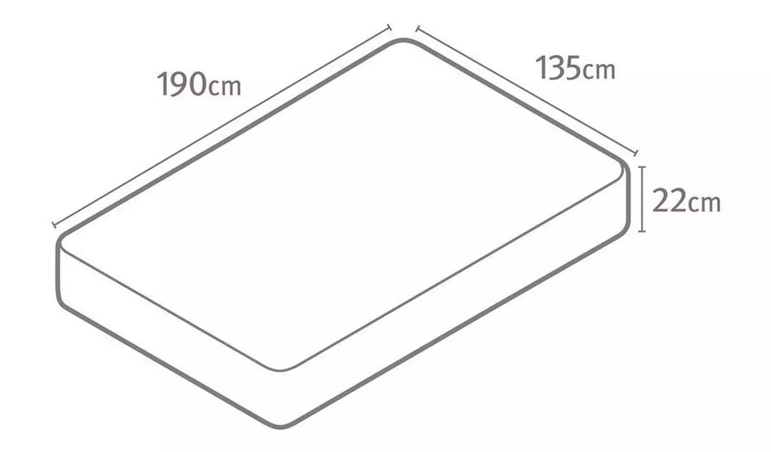 Silentnight Miracoil Travis Tufted Ortho Double Mattress