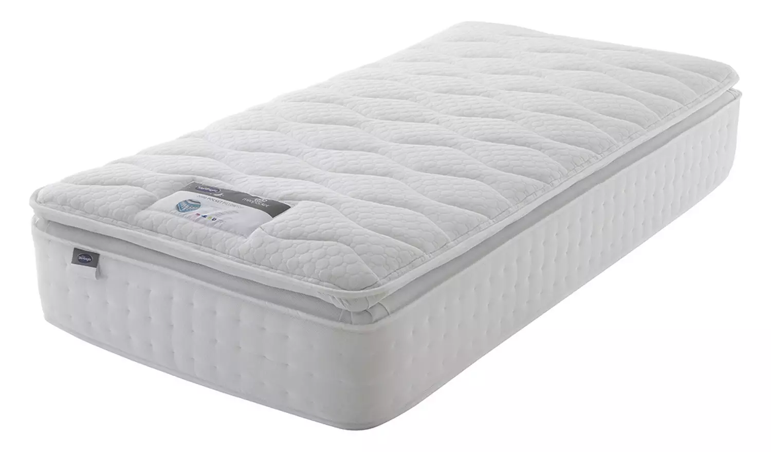 Silentnight 2000 Pocket Pillowtop Eco Mattress - Single