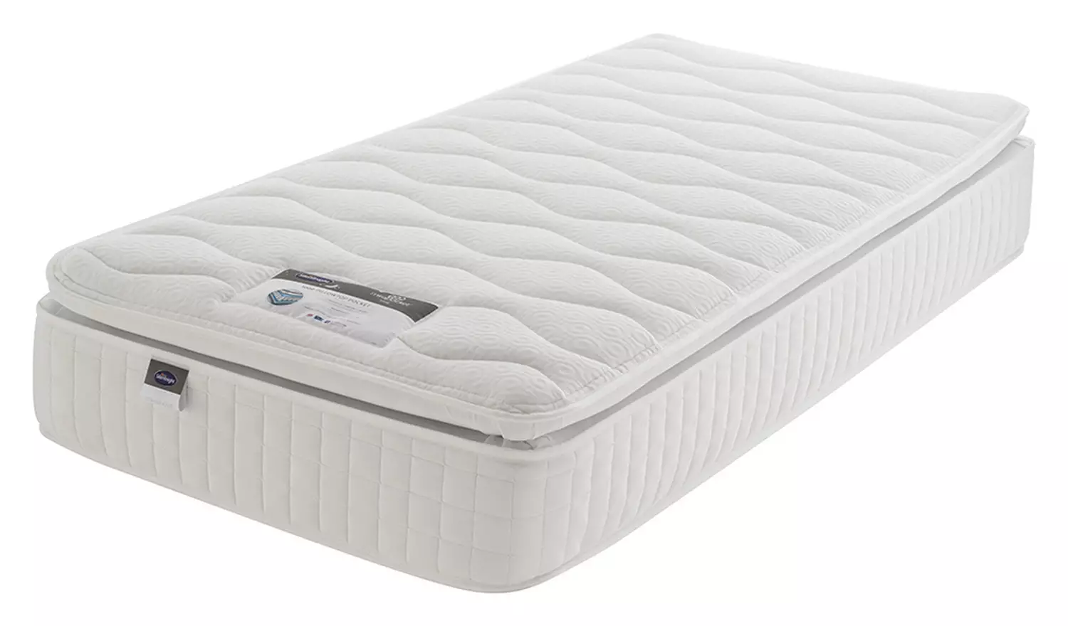 Silentnight 1000 Pocket Pillow Top Eco Mattress - Single