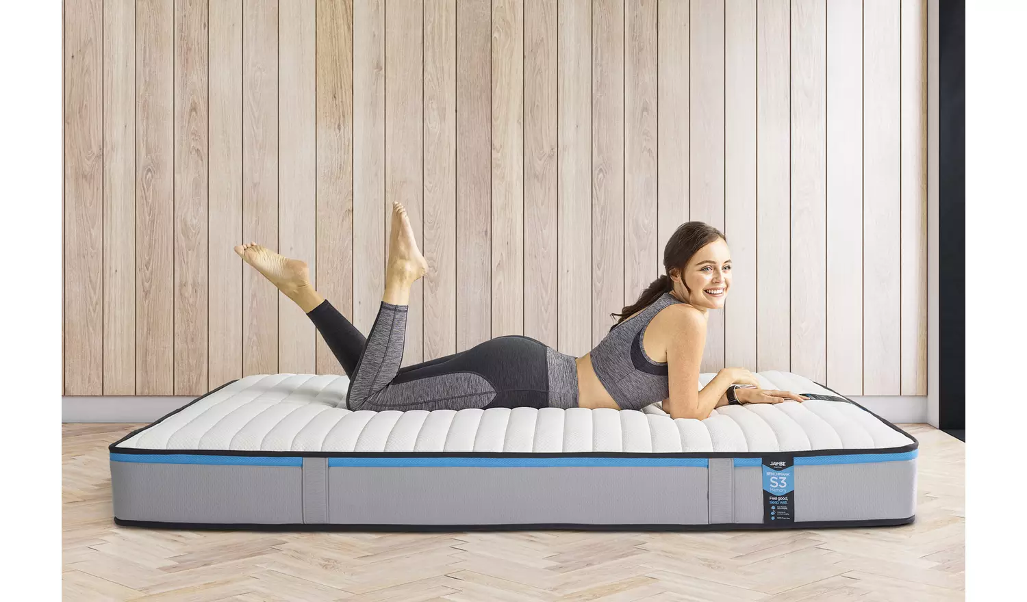 Jay-Be Benchmark S3 Memory Eco Friendly Mattress - Kingsize