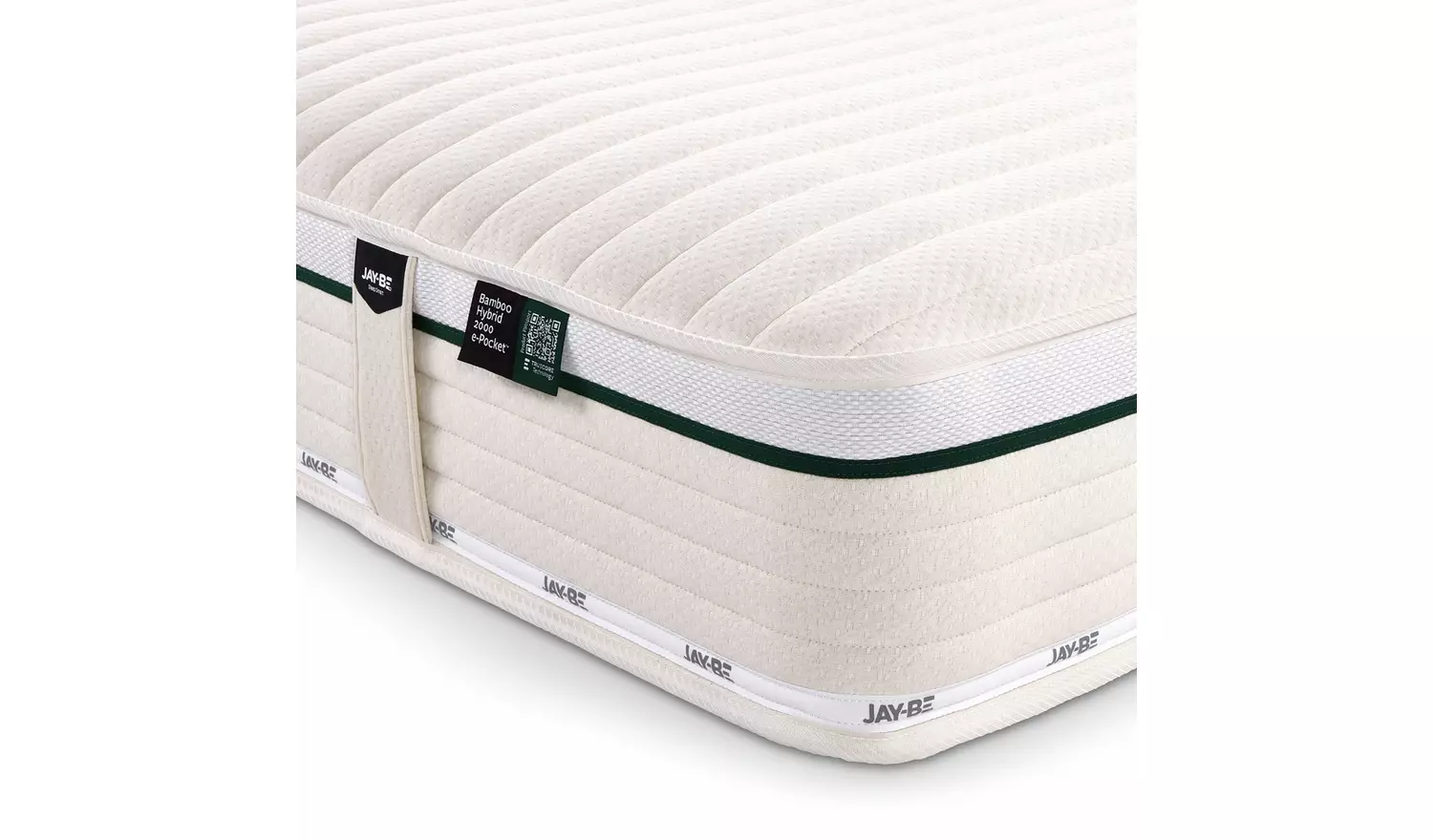 Jay-Be Natural Fresh Bamboo Hybrid 2000 Mattress - Double