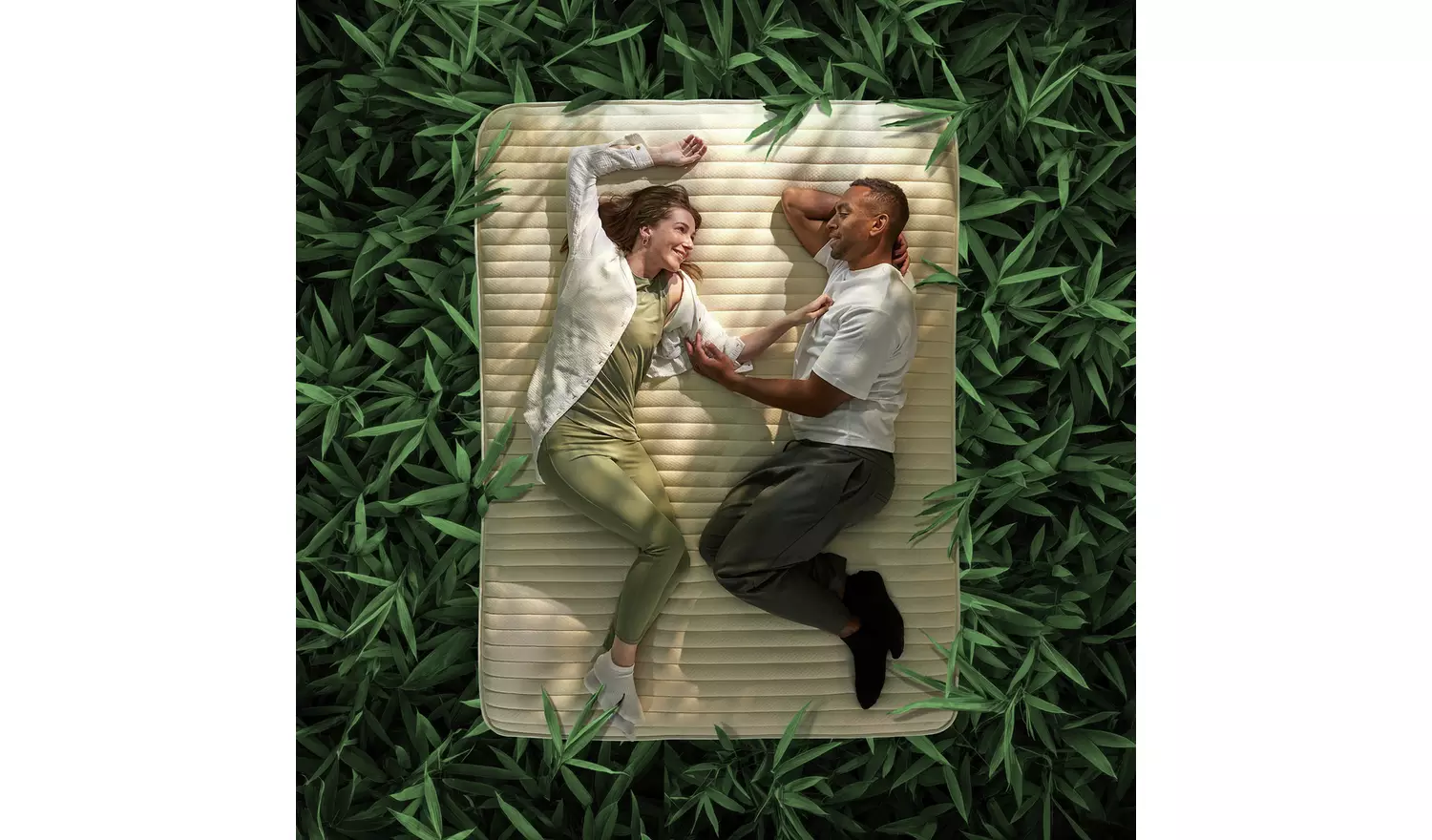 Jay-Be Natural Fresh Bamboo Hybrid 2000 Mattress - Double