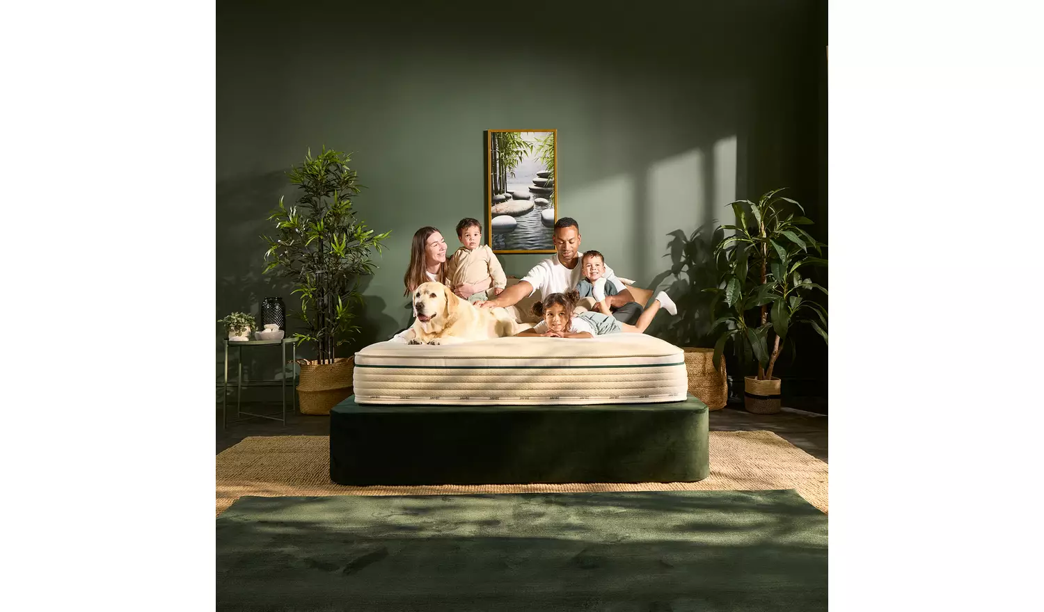 Jay-Be Natural Fresh Bamboo Hybrid 2000 Mattress - Double