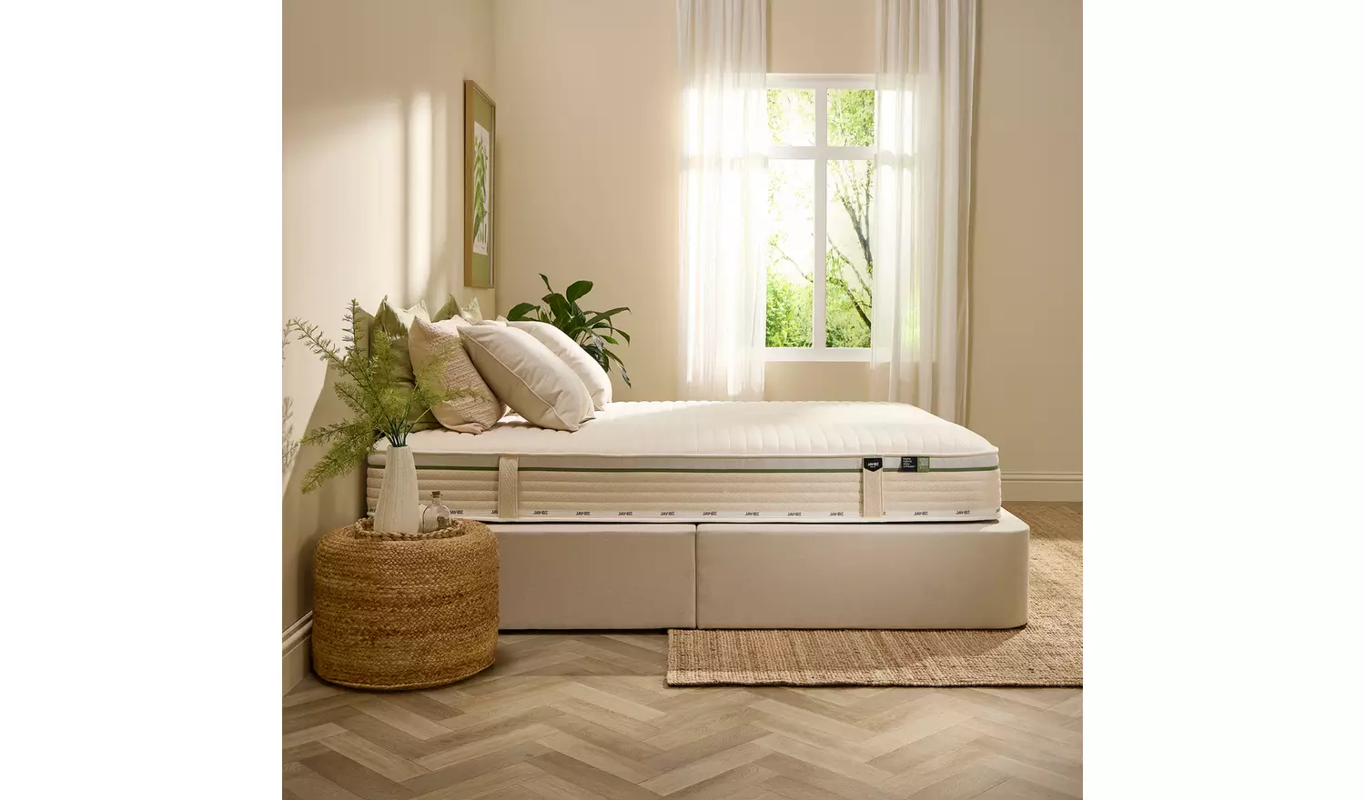 Jay-Be Natural Seasons Hybrid 2000 Pocket Mattress - Double