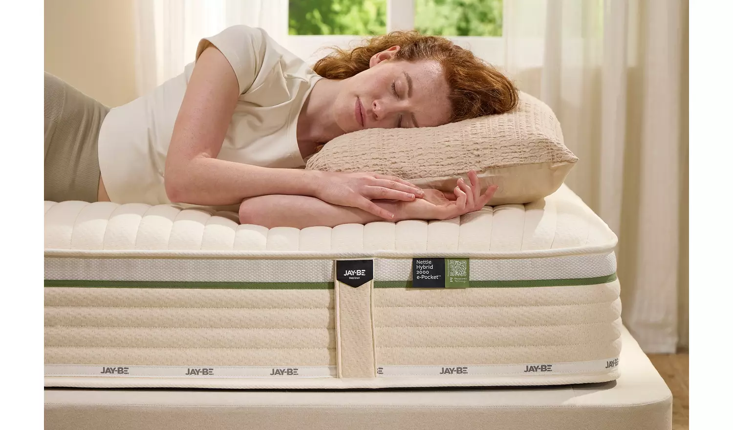 Jay-Be Natural Seasons Hybrid 2000 Pocket Mattress - Single
