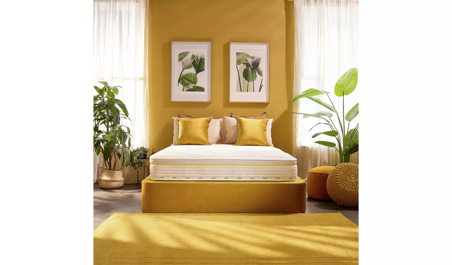 Jay-Be Bio Fresh Hybrid 2000 Pocket Mattress - Sml.Dbl