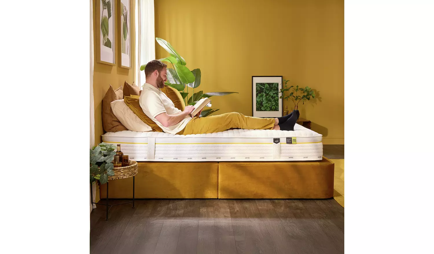 Jay-Be Bio Fresh Hybrid 2000 Pocket Mattress - Sml.Dbl