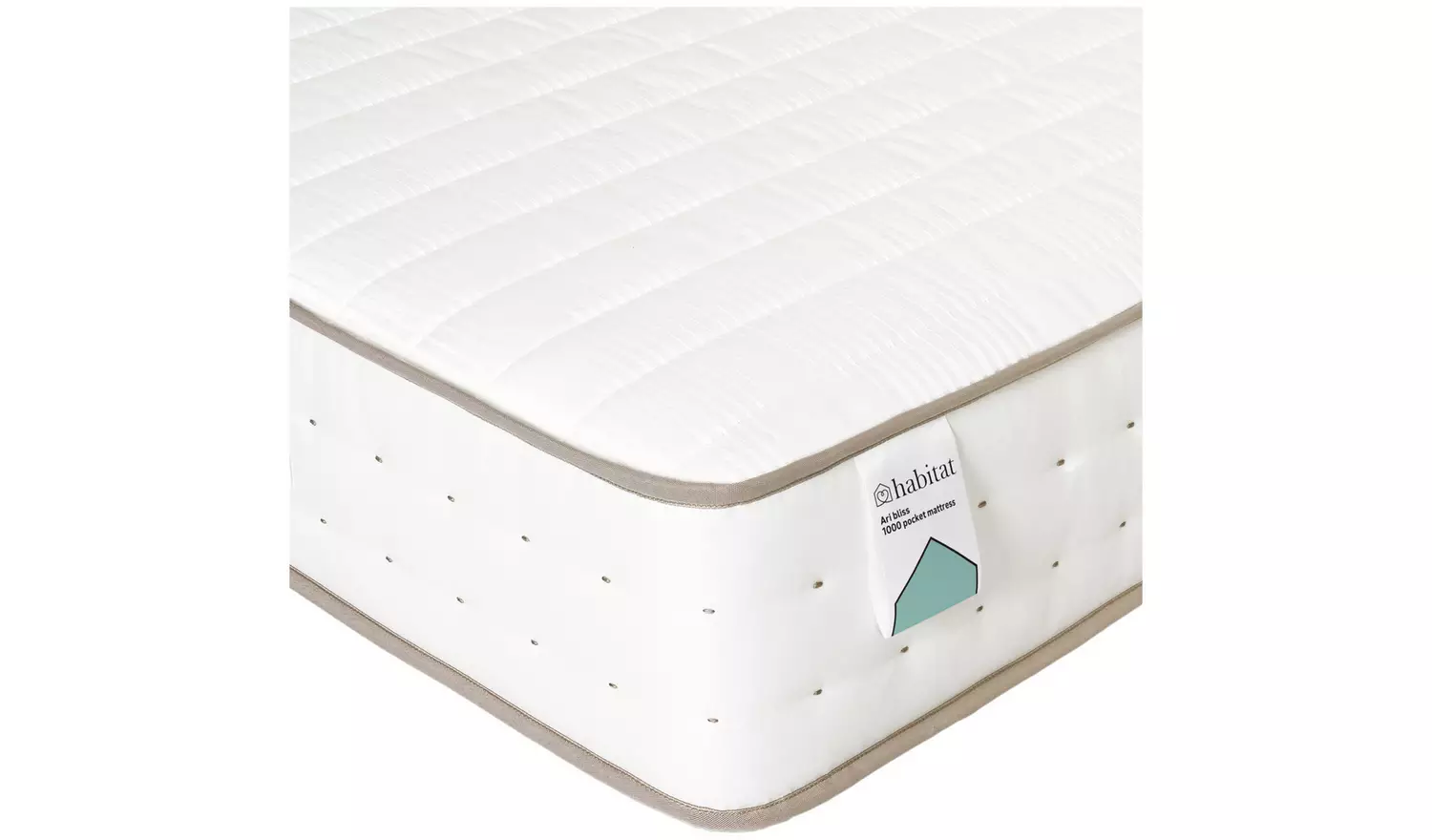 Habitat Ari Natural 1000 Pocket Bliss Mattress - Single