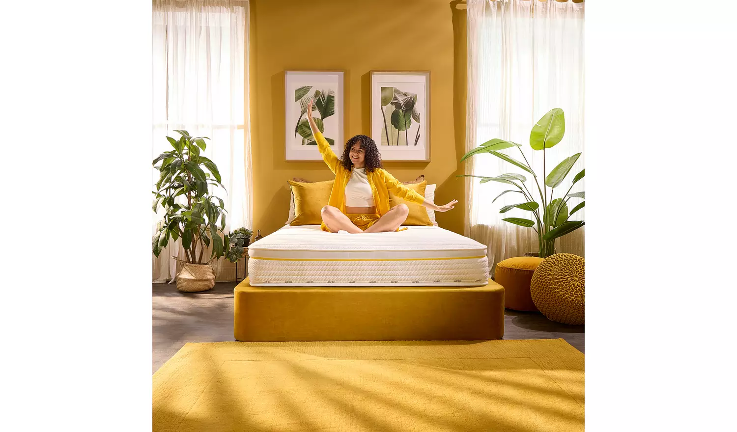 Jay-Be Bio Fresh Hybrid 2000 Pocket Mattress - Single