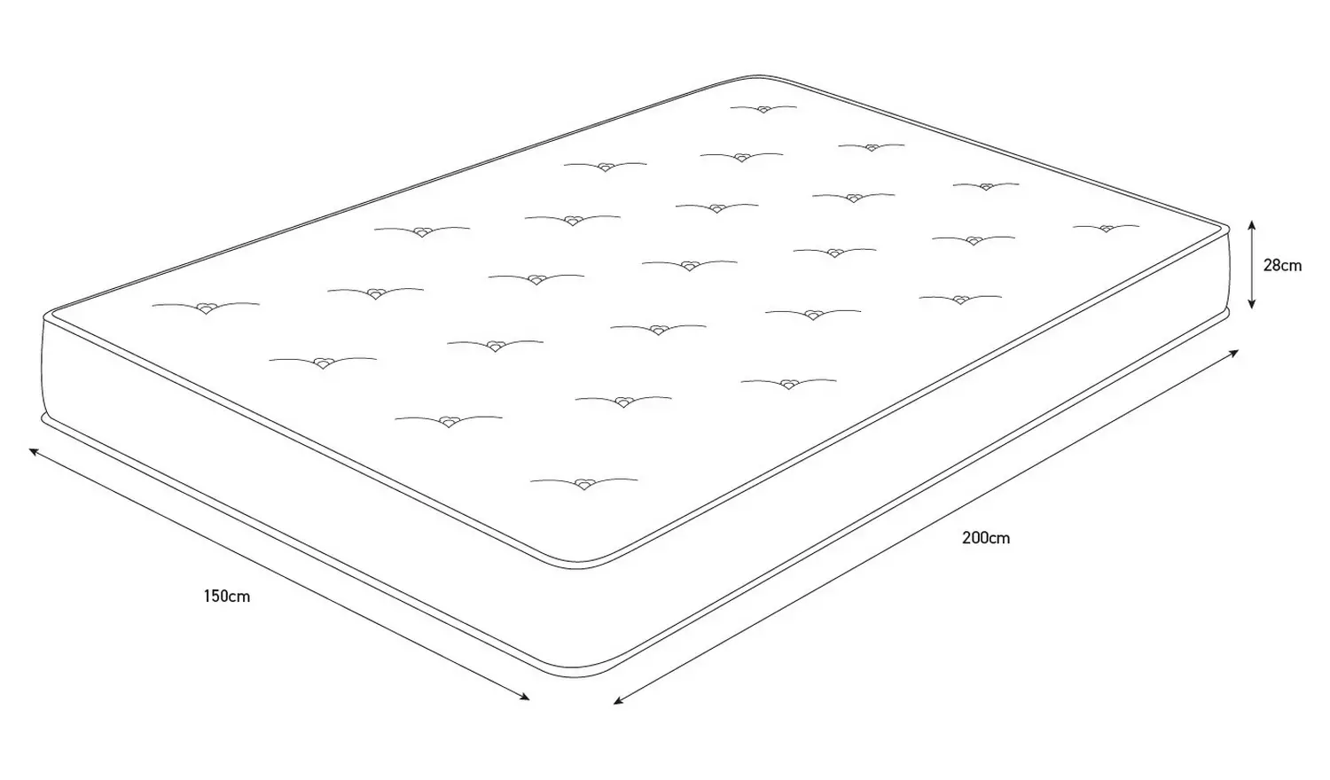 Habitat Lani Natural 3000 Pocket Comfort Mattress - Kingsize