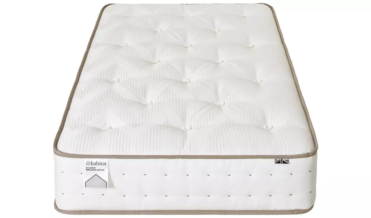 Habitat Ari Natural 1000 Pocket Comfort Mattress - Single