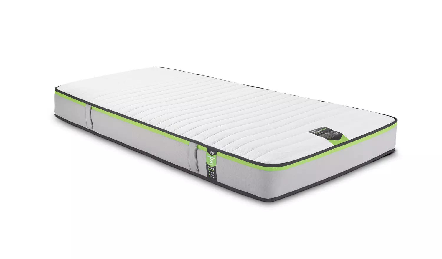 Jay-Be Benchmark S1 Comfort Eco Friendly Single Mattress