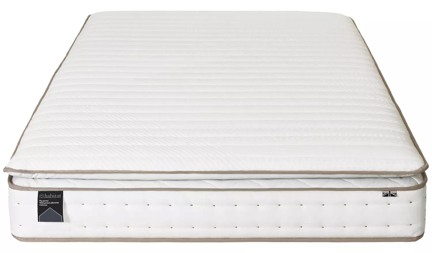 Habitat Pia Natural 1500 Pkt Pillowtop Mattress - Double