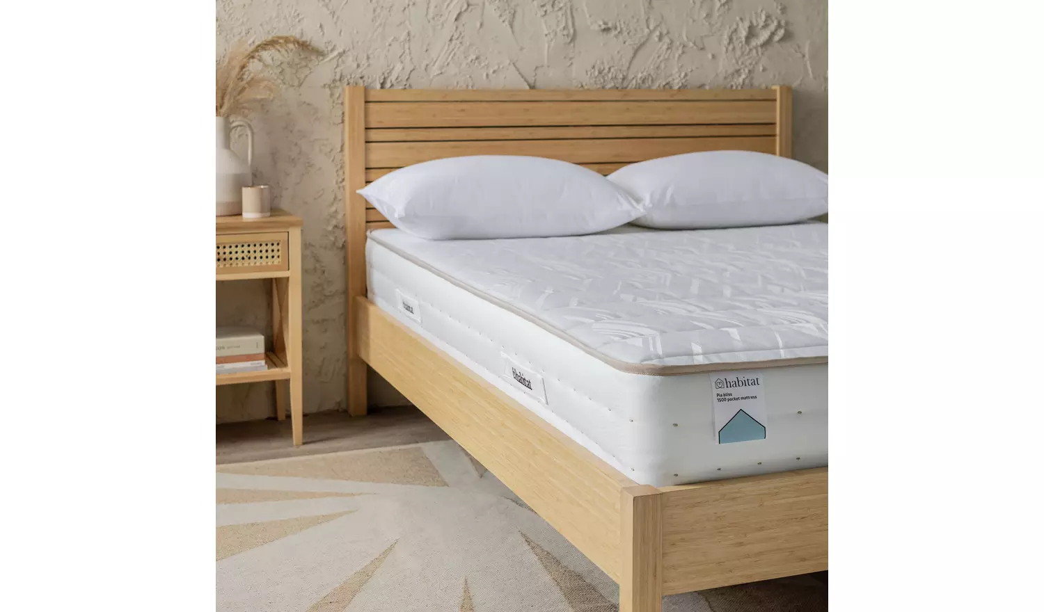 Habitat Pia Natural 1500 Pocket Bliss Mattress - Kingsize
