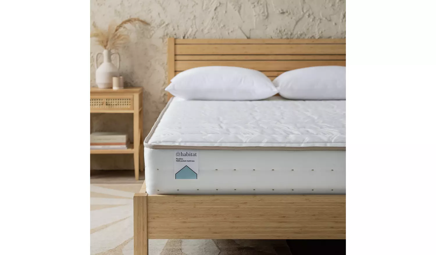 Habitat Pia Natural 1500 Pocket Bliss Mattress - Kingsize