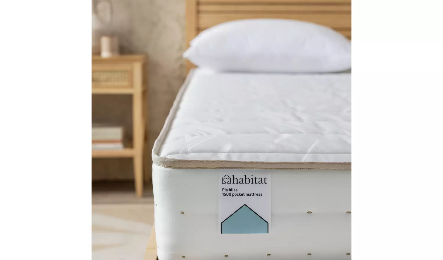 Habitat Pia Natural 1500 Pocket Bliss Mattress - Kingsize
