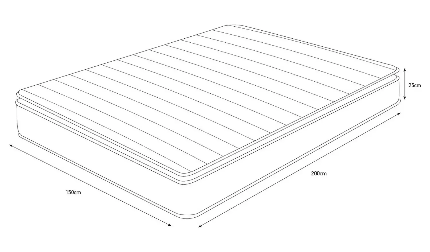 Habitat Pia Natural 1500 Pocket Bliss Mattress - Kingsize