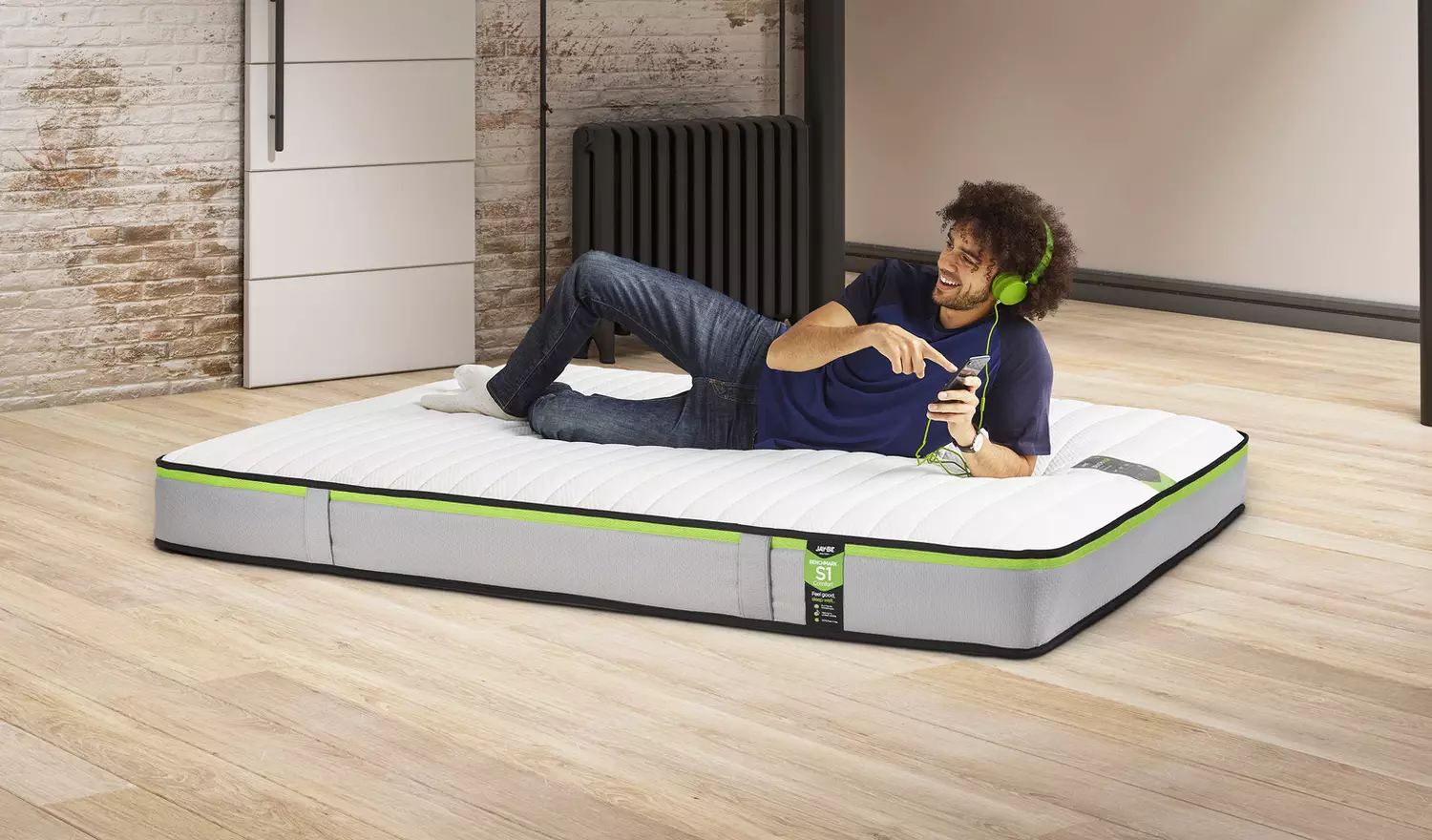 Jay-Be Benchmark S1 Comfort Eco Friendly Double Mattress