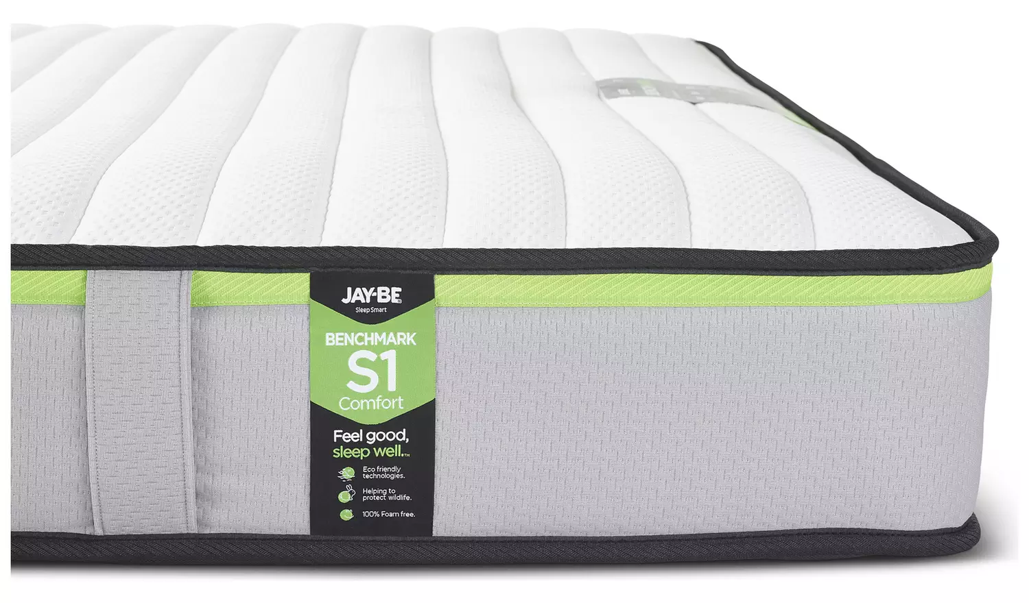 Jay-Be Benchmark S1 Comfort Eco Friendly Double Mattress