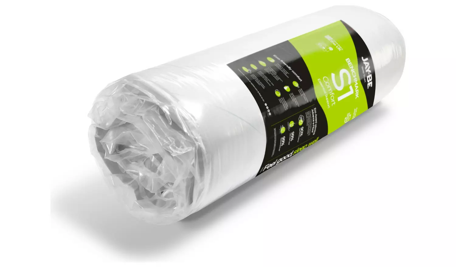 Jay-Be Benchmark S1 Comfort Eco Friendly Double Mattress