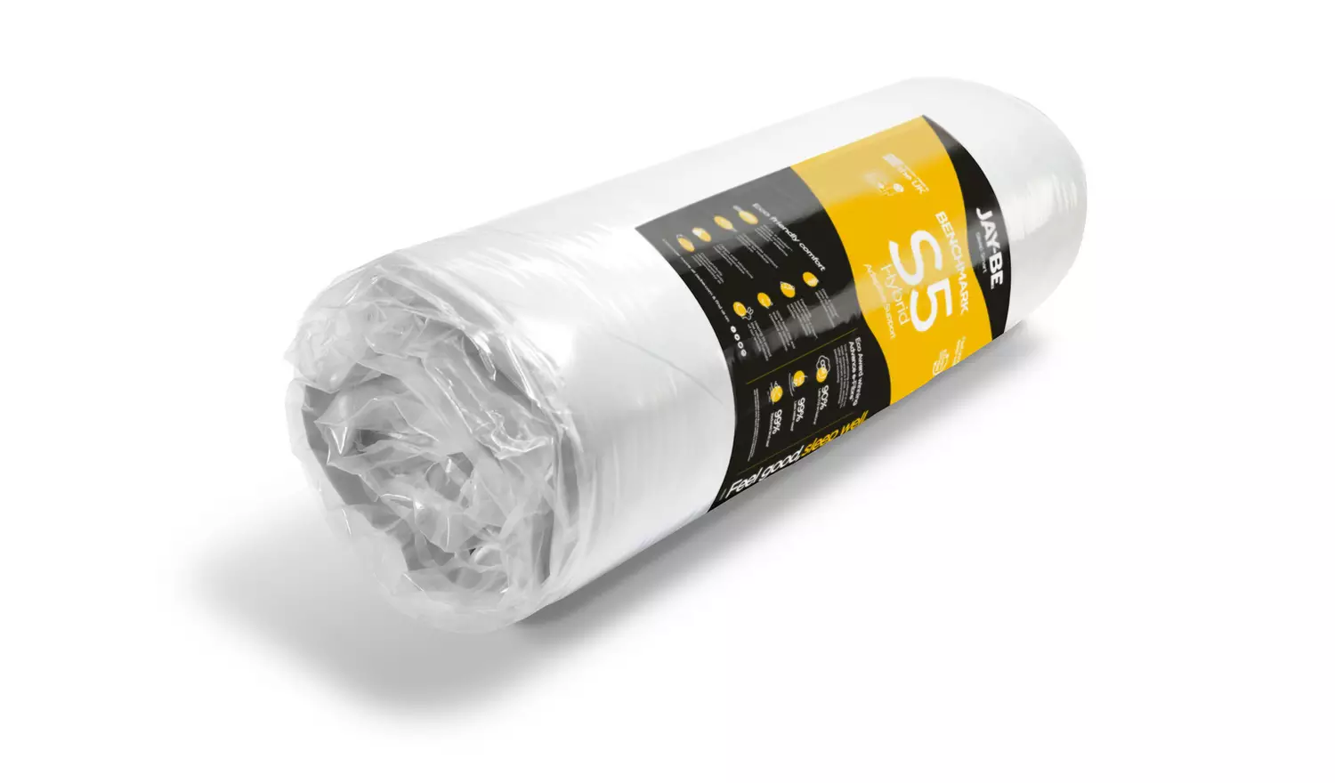 Jay-Be Benchmark S5 Hybrid Eco Friendly Single Mattress