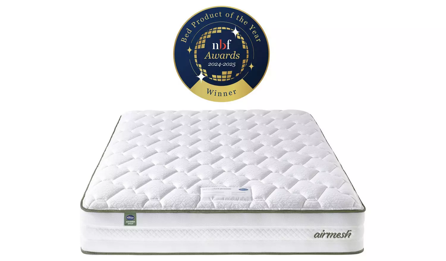 Silentnight Airmesh comfort 1600 Pocket Mattress - Double