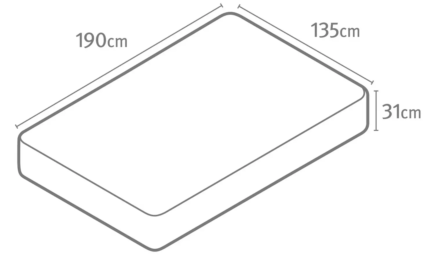 Silentnight Airmesh comfort 1600 Pocket Mattress - Double