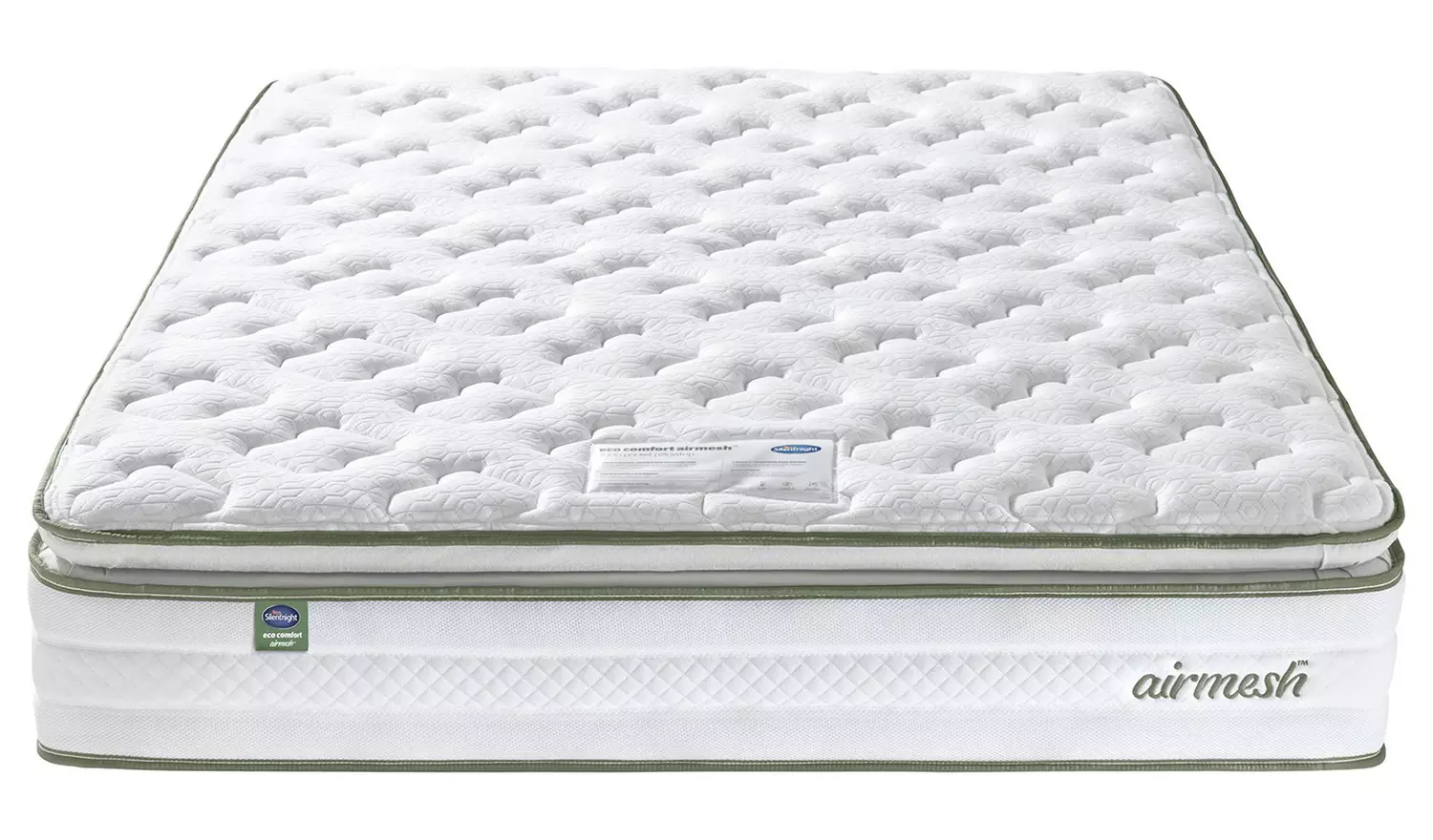 Silentnight Airmesh 2000 Pillowtop Mattress - Double
