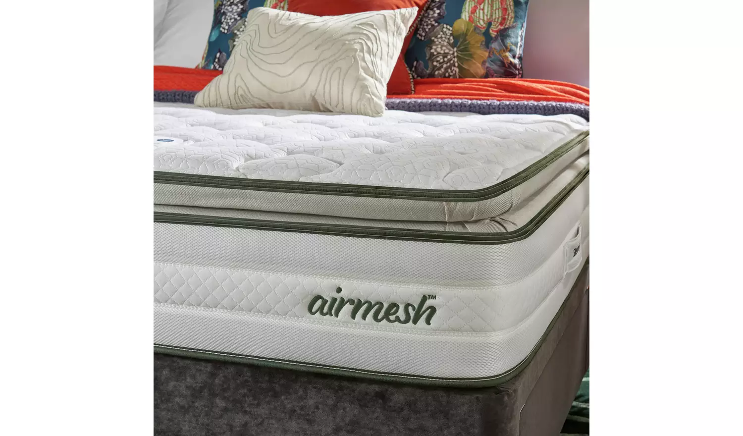 Silentnight Airmesh 2000 Pillowtop Mattress - Double