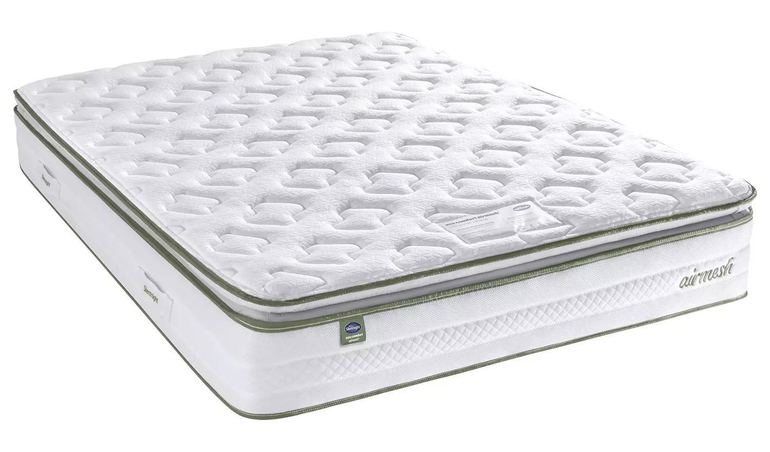 Silentnight Airmesh 2000 Pillowtop Mattress - Double