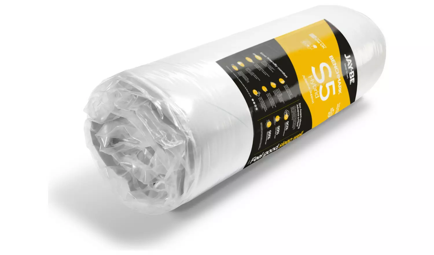 Jay-Be Benchmark S5 Hybrid Eco Friendly Sml Double Mattress