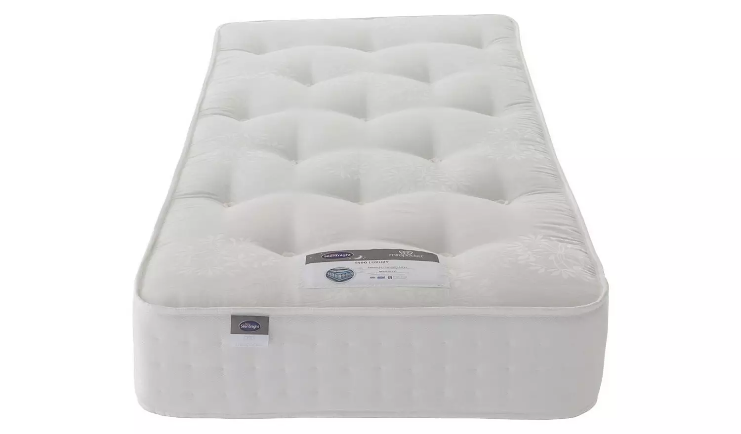 Silentnight 1400 Pocket Luxury Ortho Mattress -Single