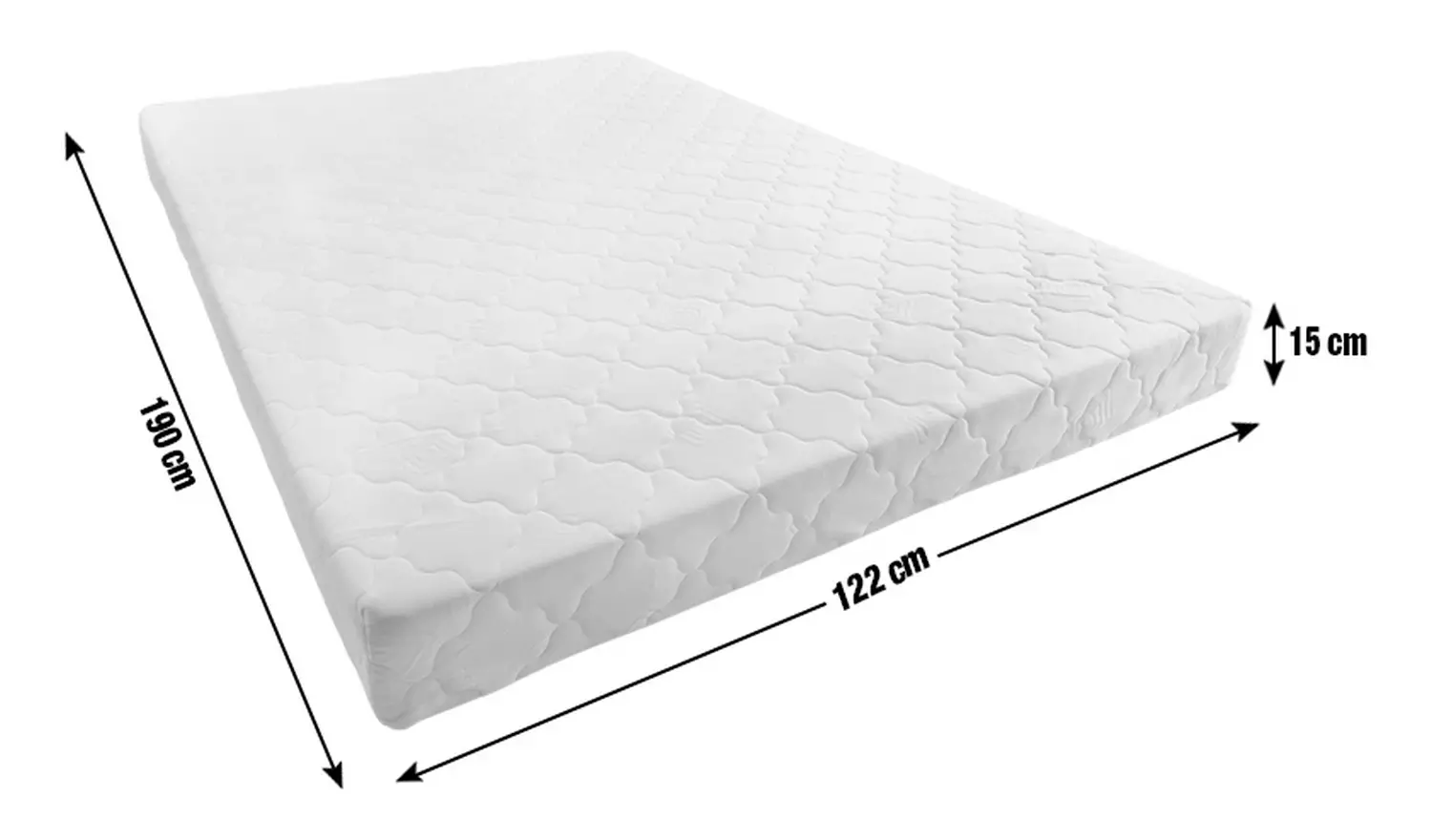 Argos Home Collect & Go Memory Foam Rolled S Double Mattress